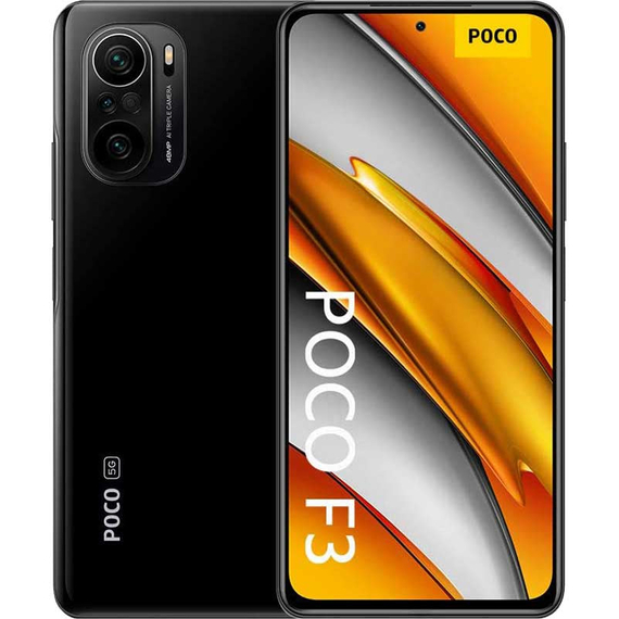 Xiaomi Poco F3 5G 6/128GB Duos, Black