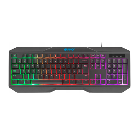 Tastatură+Mouse+Mouse Pad+Căști Fury Combo Thunderstreak 3.0, 3 image