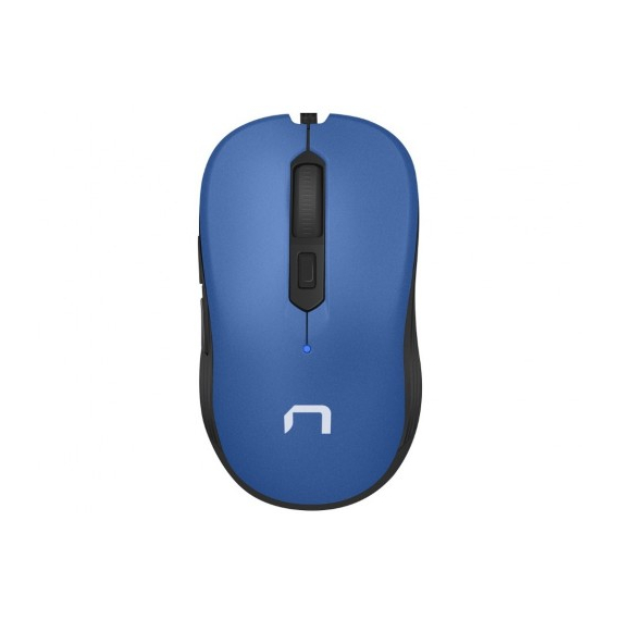 Mouse Natec Drake, 3200 DPI, Optical Wired, Blue