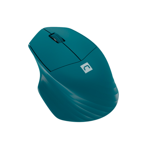 Mouse Natec Siskin 2 Silent Wireless 1600DPI Bluetooth 5.0 + 2.4GHz Blue, 3 image