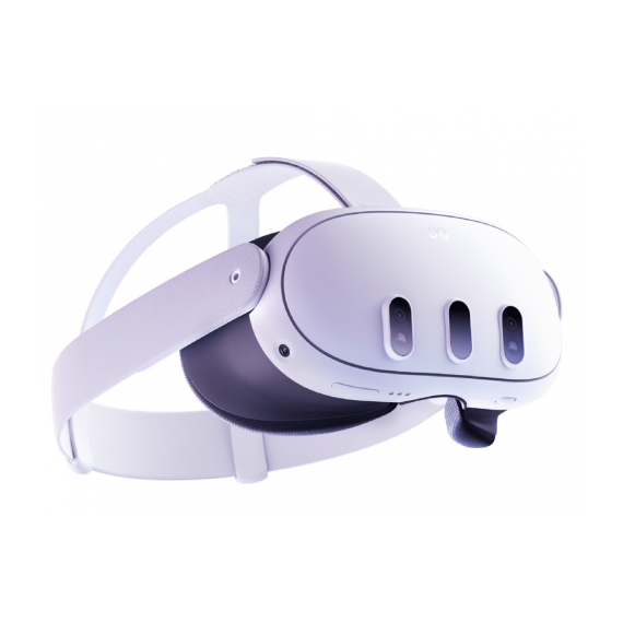 Ochelari VR Meta Oculus Quest 3 512GB, White, 5 image