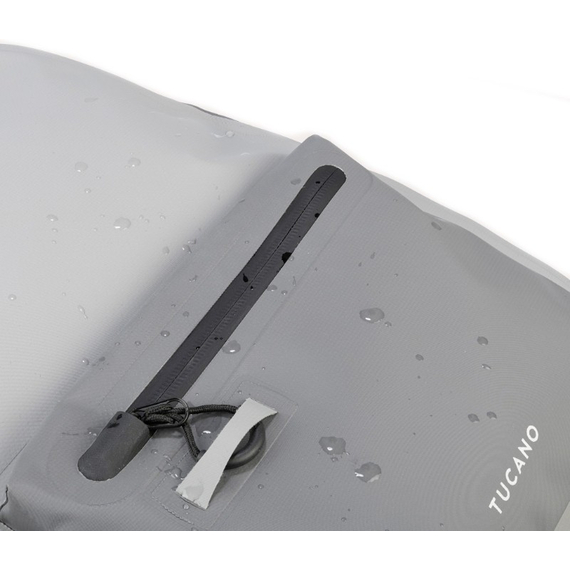 Rucsac Tucano Asciuto Waterproof 14.0", Grey, 4 image