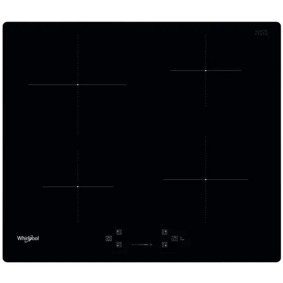 Plită încorporabilă electrică cu inducție Whirlpool WS QS460 NE, Black