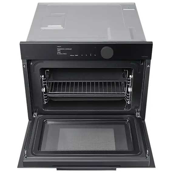 Cuptor electric încorporabil Samsung Infinite Line, Black, 2 image