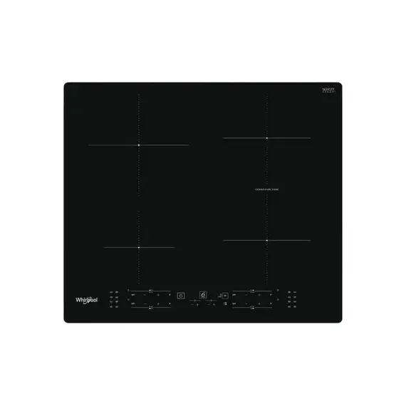 Plită încorporabilă electrică cu inducție Whirlpool WB B8360 NE, Black