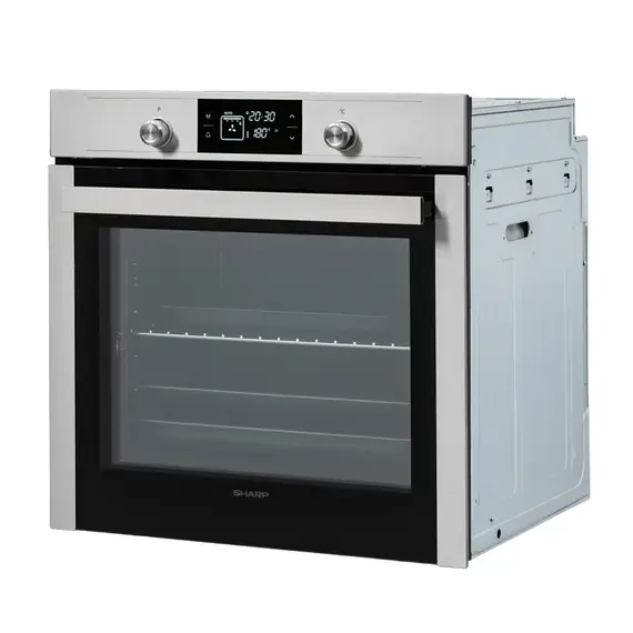 Cuptor electric încorporabil Sharp KA70V19IM2EU, Silver, 2 image