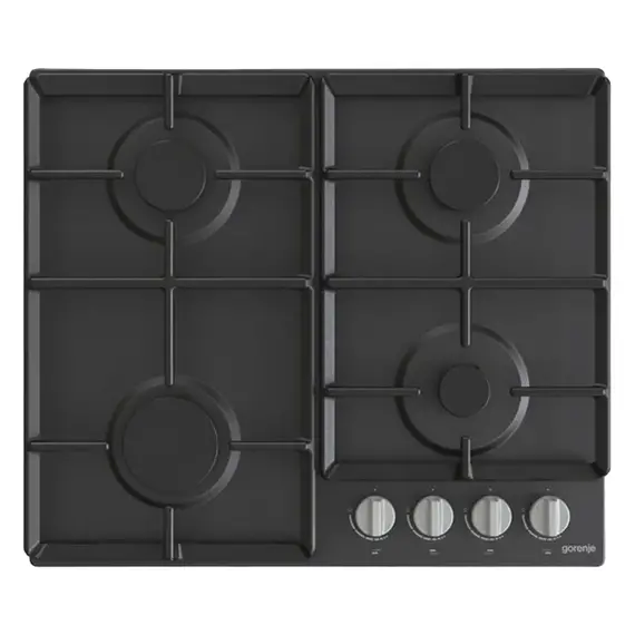 Plită incorporabilă pe gaz Gorenje G 641 EXB, Black