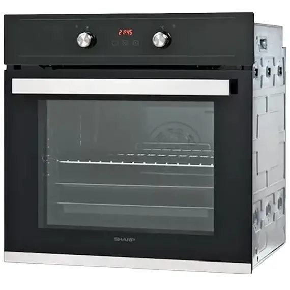 Cuptor electric încorporabil Sharp K60V19BQMEU, Black, 8 image