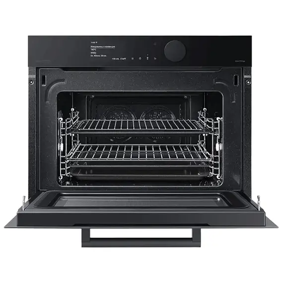 Cuptor electric încorporabil Samsung Infinite Line, Black, 4 image