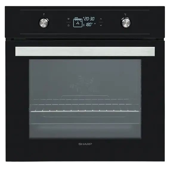 Cuptor electric încorporabil Sharp K60V19BQMEU, Black, 4 image