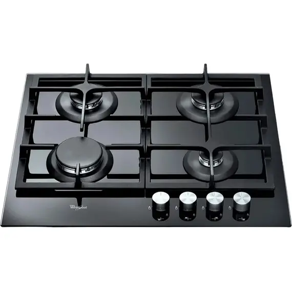 Plită incorporabilă pe gaz Whirlpool GOS 6415/NB, Black, 2 image