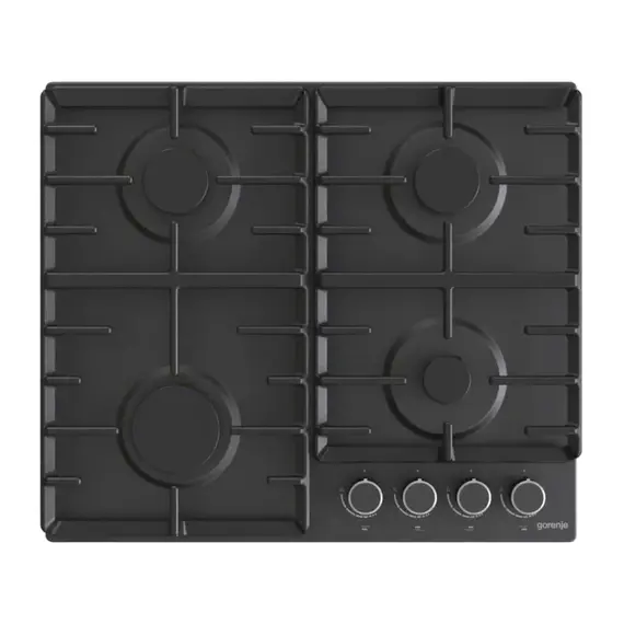 Plită incorporabilă pe gaz Gorenje G 642 AB, Black