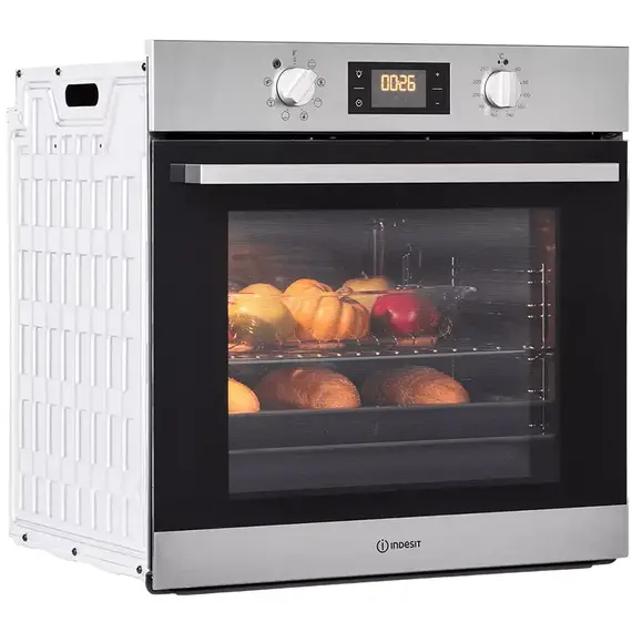 Cuptor electric încorporabil Indesit IFW 6544 IX, Silver, 4 image