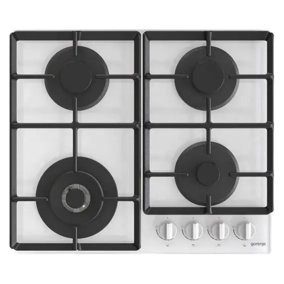 Plită incorporabilă pe gaz Gorenje GTW 641 EW, White