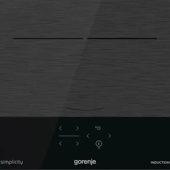 Plită încorporabilă electrică cu inducție Gorenje GI3201SYBSC, Black, 4 image