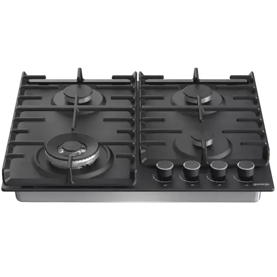 Plită incorporabilă pe gaz Gorenje GW 642 AB, Black, 4 image