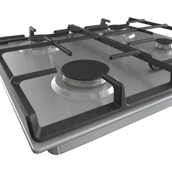 Plită incorporabilă pe gaz Gorenje G 641 EX, Silver, 2 image