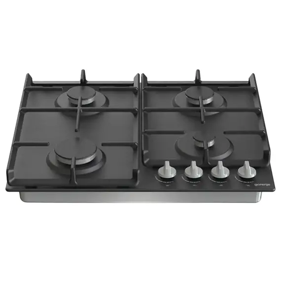 Plită incorporabilă pe gaz Gorenje G 641 EXB, Black, 2 image