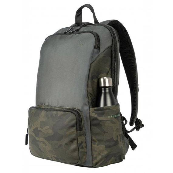 Rucsac Tucano Terras Camouflage 15.6", Military Green, 3 image