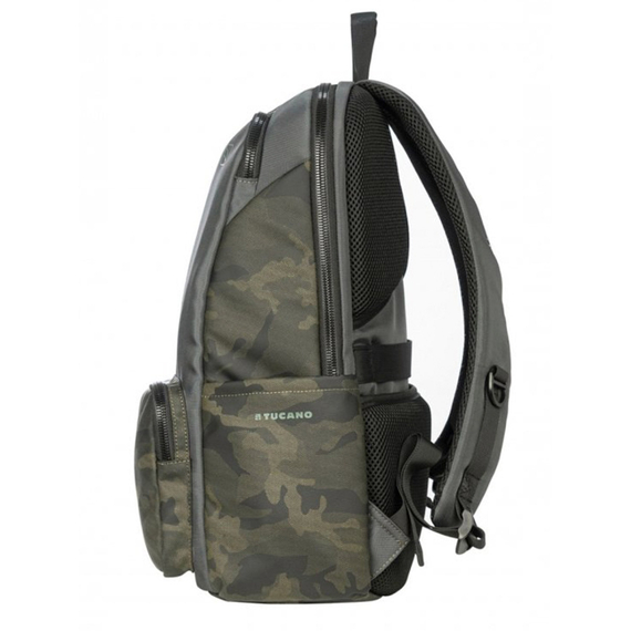Rucsac Tucano Terras Camouflage 15.6", Military Green, 4 image