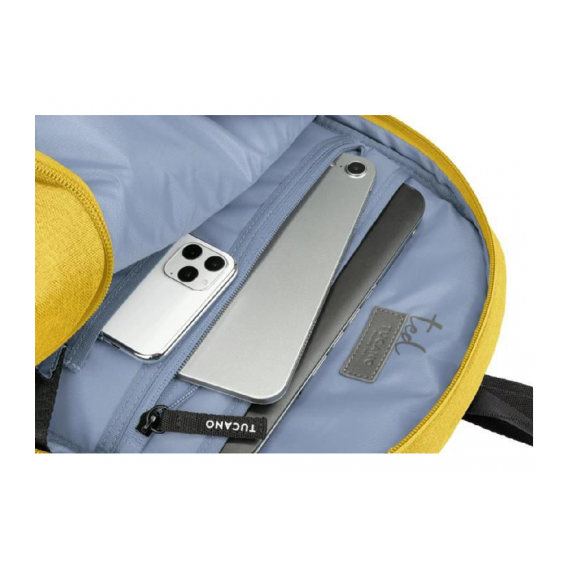 Rucsac Tucano Ted 14.0", Yellow, 3 image