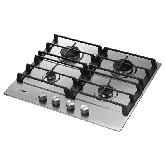 Plită incorporabilă pe gaz Samsung NA64H3010AS/WT, Silver, 5 image