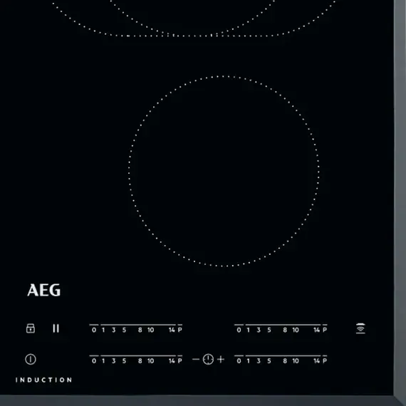 Plită încorporabilă electrică cu inducție AEG IKB64413FB, Black, 4 image