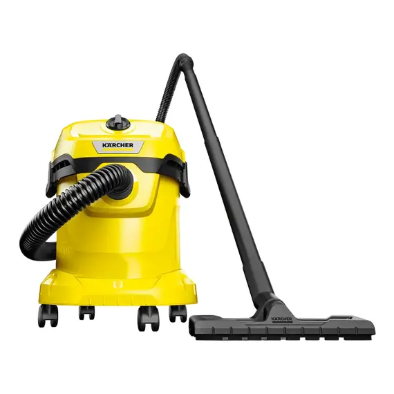 Aspirator Karcher WD 2 Plus V-12/4/18 + Filtre-saci KFI 357, Yellow, 6 image