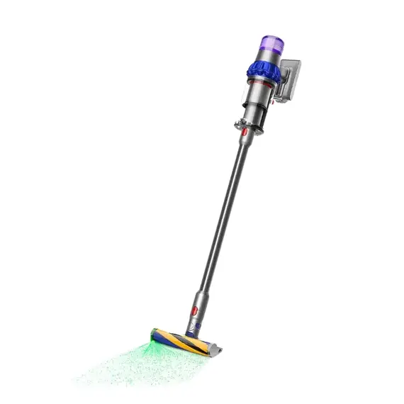 Aspirator Vertical Dyson V15 Detect Fluffy, Blue/Nickel, 3 image