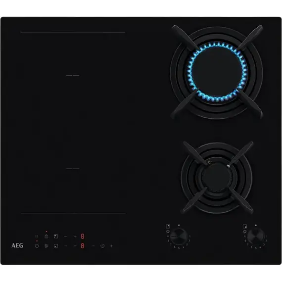 Plită incorporabilă mixtă AEG HDB64623NB, Black