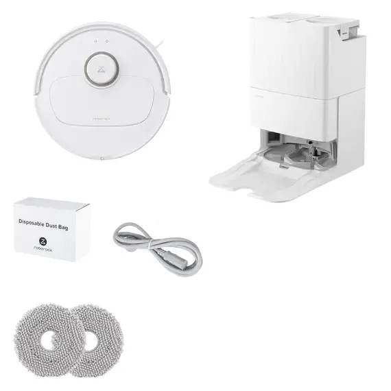 Aspirator Robot Roborock Q Revo Pro, White, 3 image