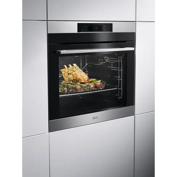 Cuptor electric încorporabil AEG BPK748380M, Silver, 3 image