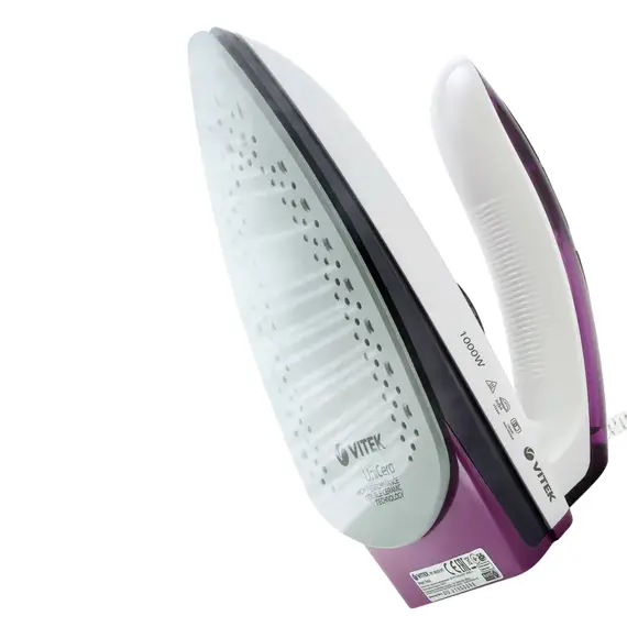 Fier de călcat de călătorie VITEK VT-8305, 1000W, Violet, 7 image