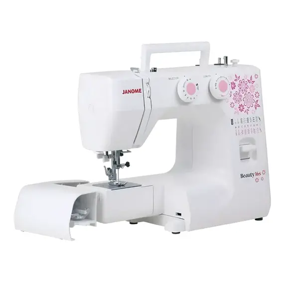 Mașină de cusut JANOME Beauty 16s, White, 6 image