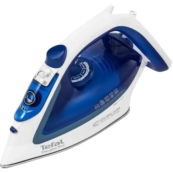 Fier de călcat Tefal FV5715E0, 2400W, White Blue, 2 image
