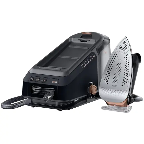 Fier de călcat cu generator de abur Braun IS 7286BK SS, 2700W,, 7 image