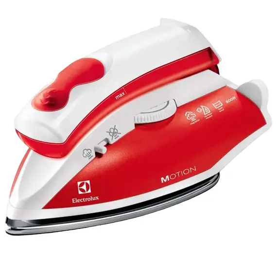 Fier de călcat de călătorie Electrolux MOTION, 800W, Red, 4 image