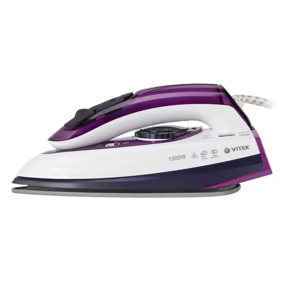 Fier de călcat de călătorie VITEK VT-8305, 1000W, Violet, 3 image