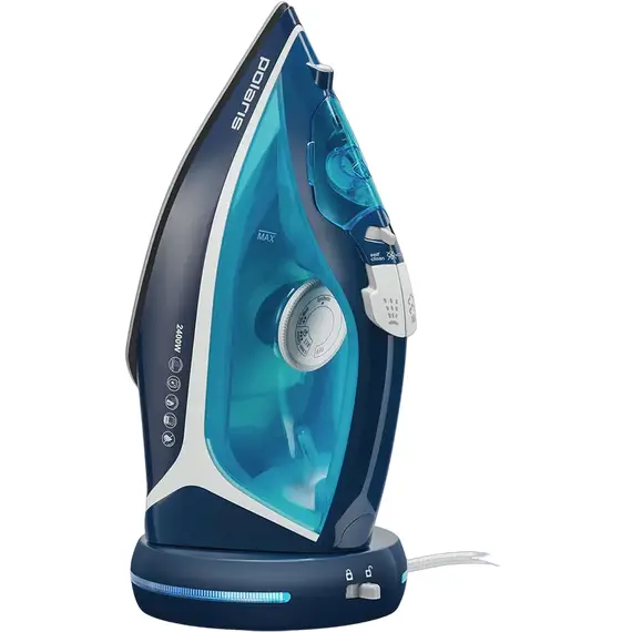 Fier de călcat Polaris PIR 2444K, 2400W, Blue/White, 4 image
