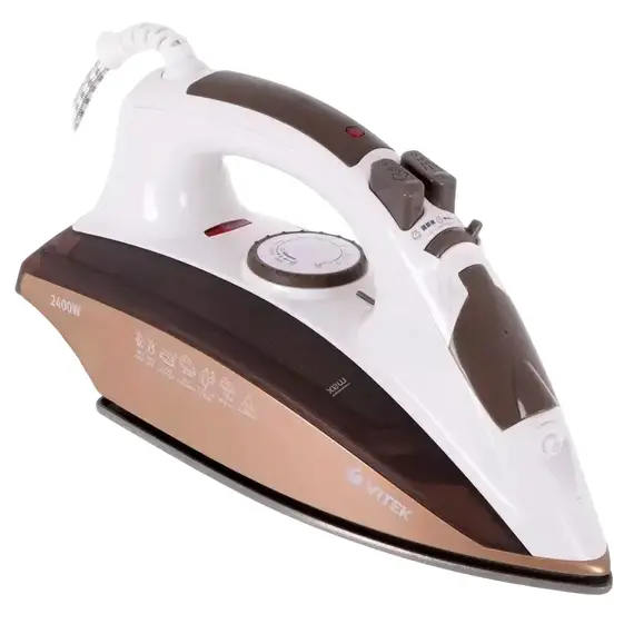 Fier de călcat VITEK VT-1209, 2200W, Brown, 2 image
