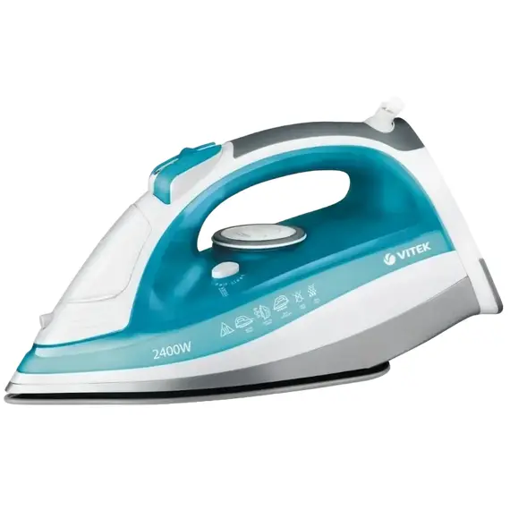 Fier de călcat VITEK VT-1264, 2400W, Light Blue, 5 image