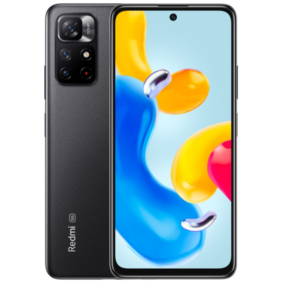 Xiaomi Redmi Note 11S 5G 6/128GB Duos, Midnight Black