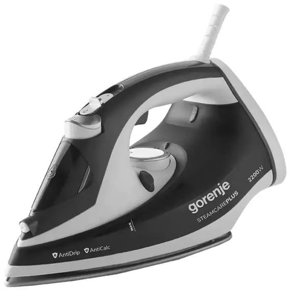 Fier de călcat Gorenje Steam care plus SIH2200DGT, 2200W, Black