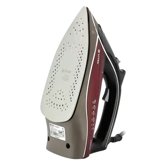 Fier de călcat VITEK VT-1240, 2400W, Bordo, 2 image