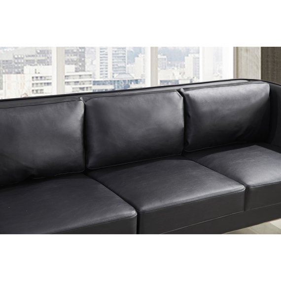 Canapea Deco Salvador-3 Negru, 5 image