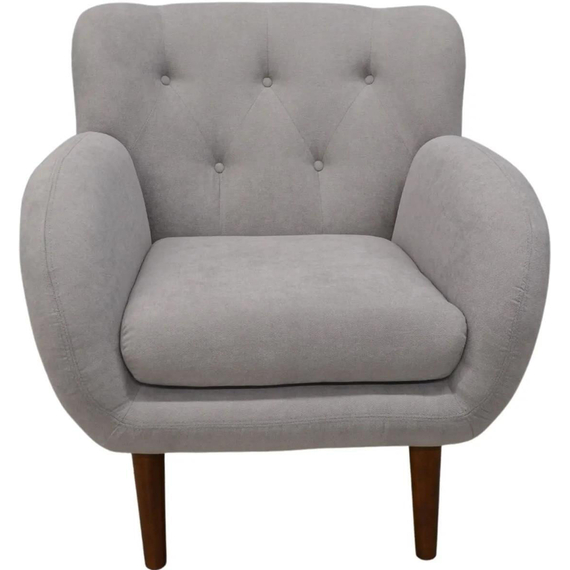 Fotoliu Deco Glory H51101-10 Grey, 2 image