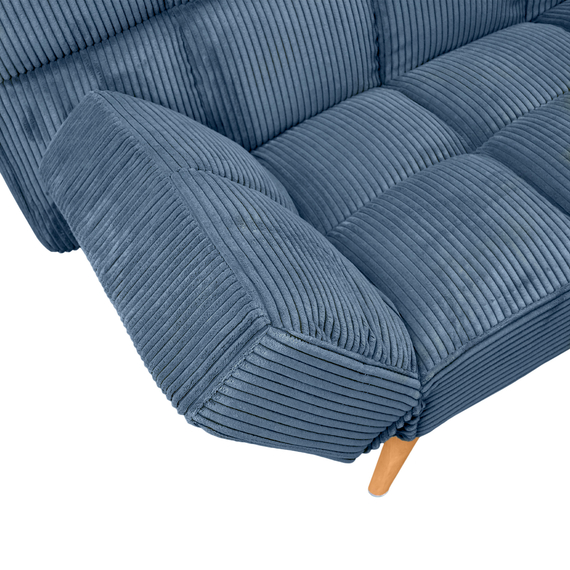 Sofa Deco LM-58 Blue Velvet, 7 image