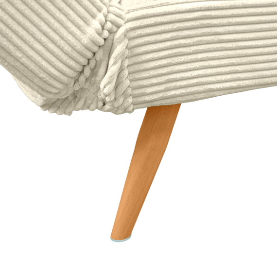 Sofa Deco LM-58 White Velvet, 6 image