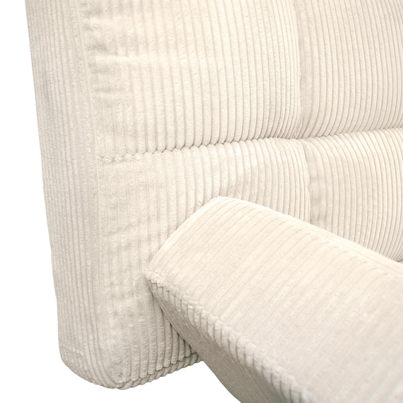 Sofa Deco LM-58 White Velvet, 4 image