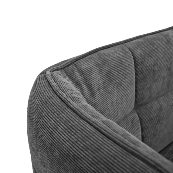 Canapea Deco W310G Velvet Dark Grey *14, 5 image